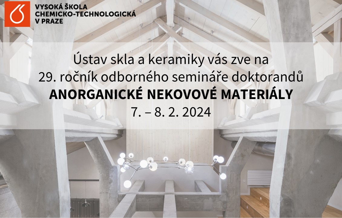 Anorganické nekovové materiály 2024