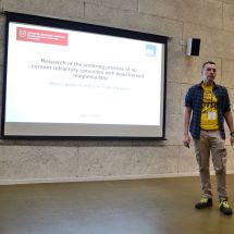 Oleksii Lapenko - Research of the sintering process of no cement refractory concretes with dead burned magnesia filler